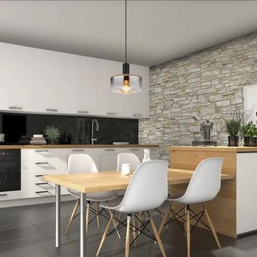 Globo 15551H2 - Csillár zsinóron CLASSIS 1xE27/15W/230V