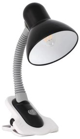 Kanlux Kanlux 7151 - Csipeszes asztali lámpa SUZI 1xE27/40W/230V fekete KX0421