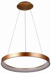 Italux Vico PND-53675-078RPC-GD-3KS4K-TRDIMM Függőlámpa 1x60W/LED 3000K|4000K 5300lm IP20