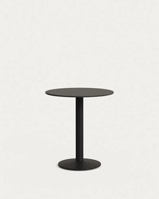 Fém kerek kerti étkezőasztal 68x68 cm Esilda – Kave Home