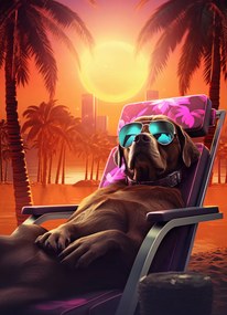 Poszter 13x18cm Nyár stílus