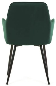 Zöld Bársony Étkezőszék. DCH-215 GRN4