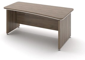 TopOffice ergonomikus asztal 180 x 94,8 cm, jobb, charleston tölgy