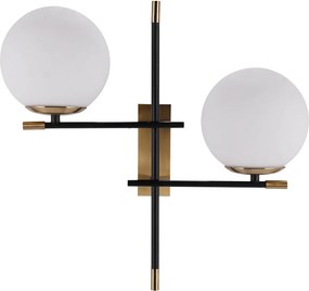 Italux glamour modern fali lámpa stelia antik bronz fehér matt fekete itxwl-43660-2
