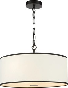 Dar Lighting modern függeszték jemima fehér matt fekete darjem0322