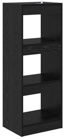 Könyvespolc Musta tammi 40 x 30 x 103 cm Faanyag